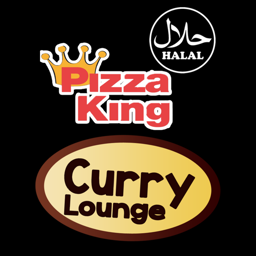 Pizza King / Curry Lounge  logo.